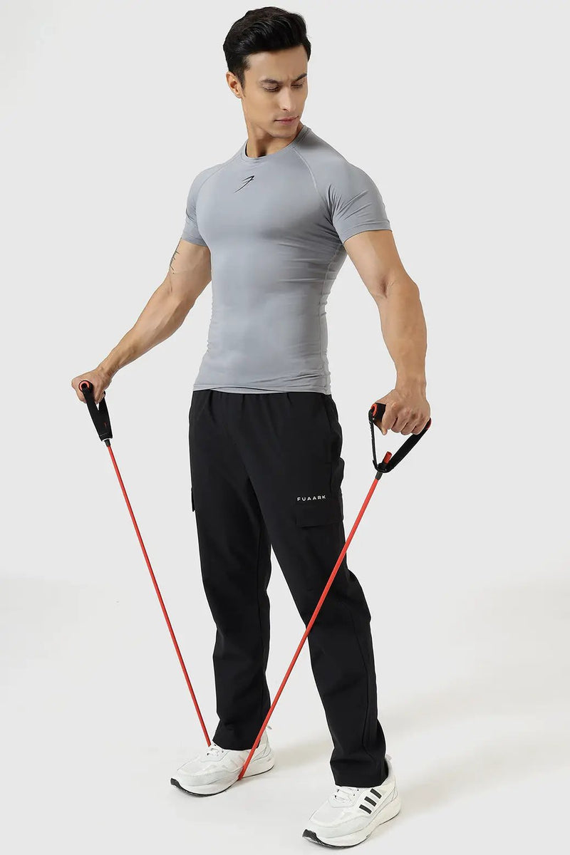 Compression T-shirt Sea Grey by Fuaark Nz