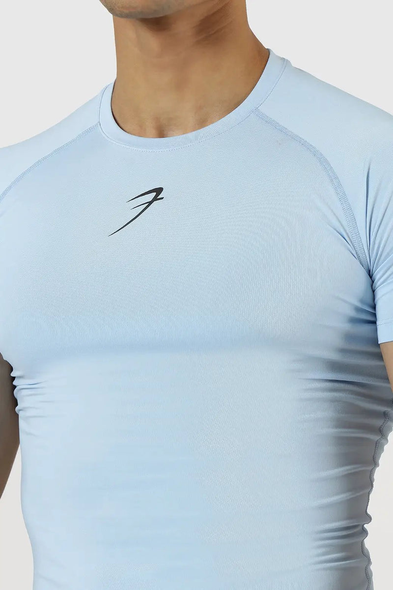 Compression T-shirt Glacial Blue by Fuaark Nz