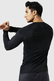 Core Fullsleeves T-shirt Black by Fuaark Nz