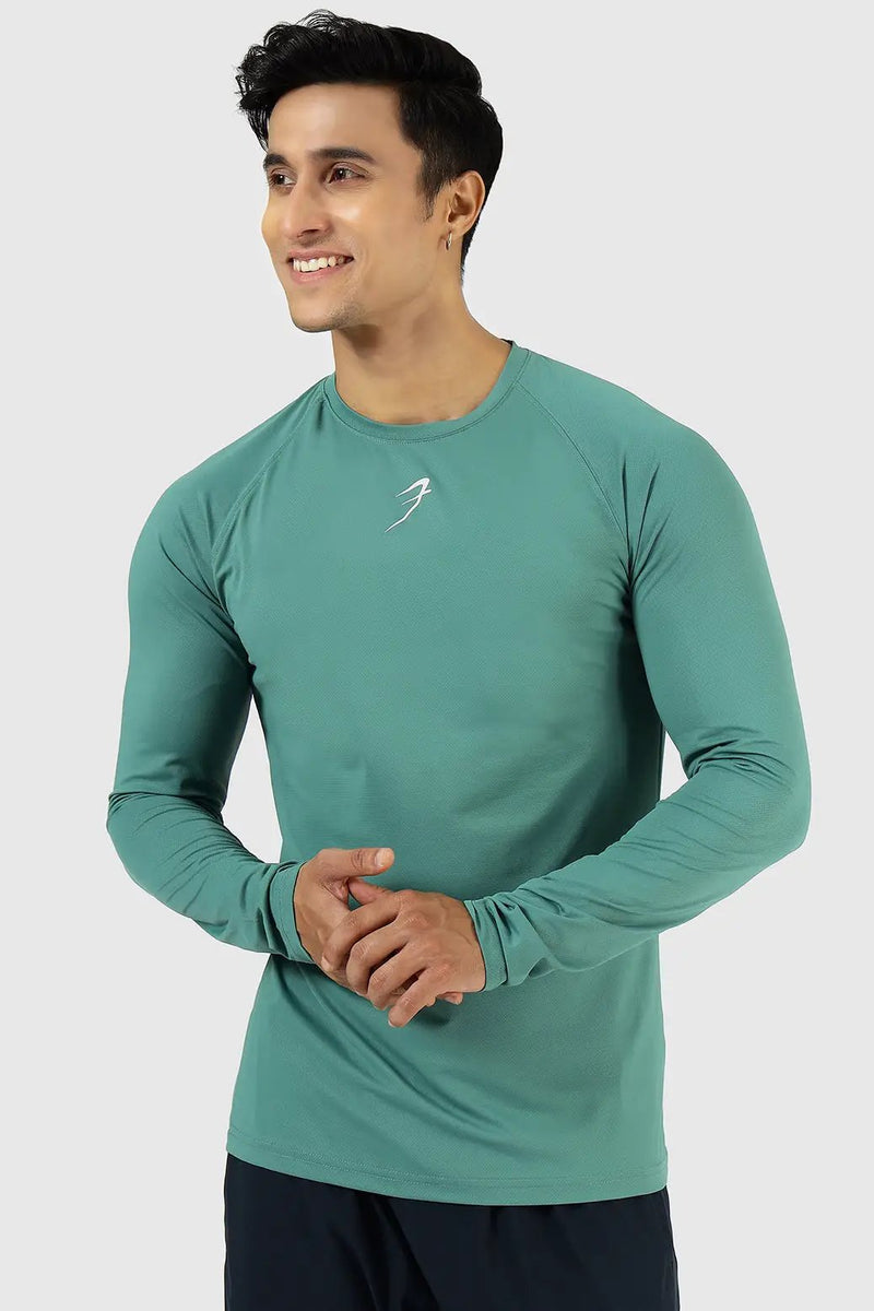 Core Fullsleeves T-shirt Pine by Fuaark Nz