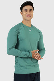 Core Fullsleeves T-shirt Pine by Fuaark Nz