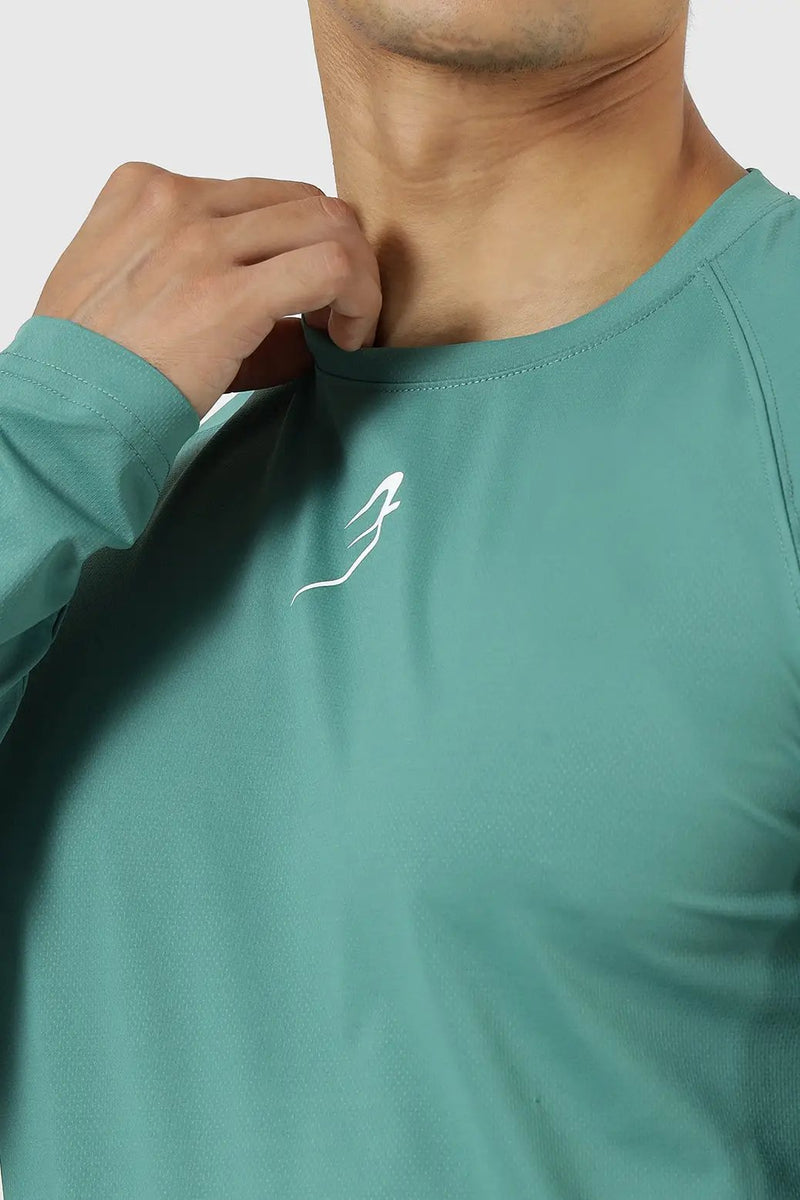 Core Fullsleeves T-shirt Pine by Fuaark Nz