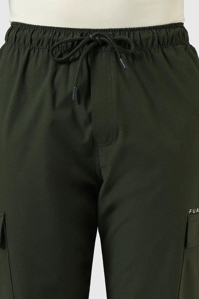 Vitality Straight Pants Army by Fuaark Nz