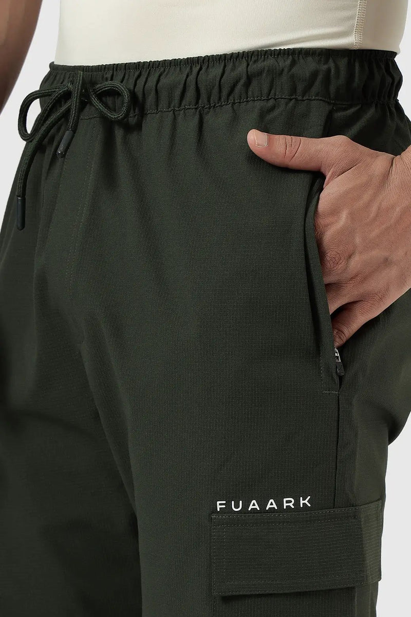 Vitality Straight Pants Army by Fuaark Nz