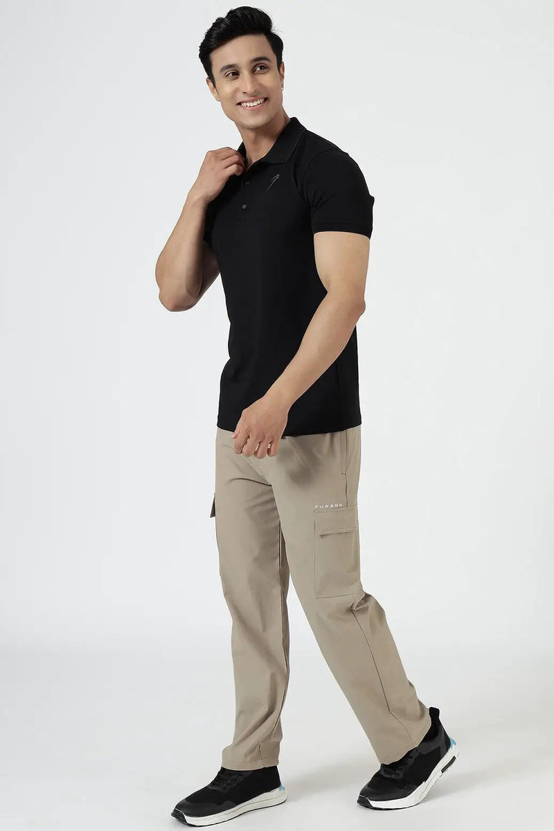 Vitality Straight Pants Beige by Fuaark Nz