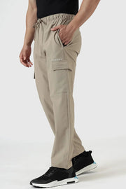 Vitality Straight Pants Beige by Fuaark Nz