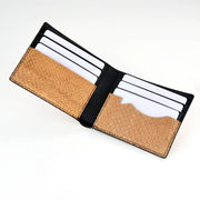 Ofishal Fish Leather Bifold Wallet Fish Leather Bifold Wallet