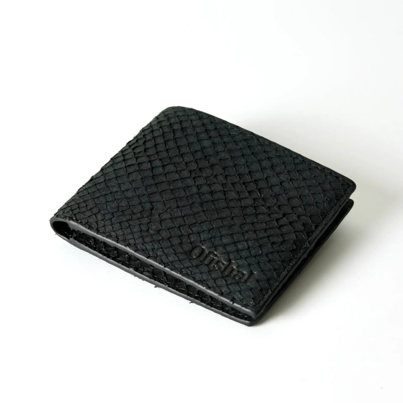 Ofishal Fish Leather Bifold Wallet Fish Leather Bifold Wallet