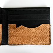 Ofishal Fish Leather Bifold Wallet Fish Leather Bifold Wallet