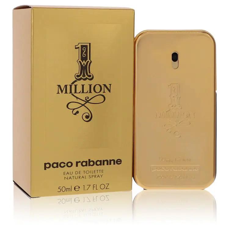 Brands HD Eau De Toilette Spray 1 Million Eau De Toilette Spray by Paco Rabanne 50 ml 1 Million Eau De Toilette Spray by Paco Rabanne 50 ml