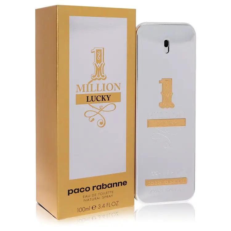 Brands HD Eau De Toilette Spray 1 Million Lucky Eau De Toilette Spray by Paco Rabanne 100 ml 1 Million Lucky Eau De Toilette Spray by Paco Rabanne 100 ml