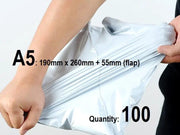 100 x A5 Heavy Duty - Courier Mail Bags by dealonline.co.nz