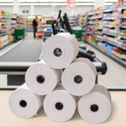 dealonline.co.nz dealonlinenz (50 Rolls) 80mm x 80mm Thermal Paper Receipt Rolls 65m/roll 80mm x 80mm Thermal Receipt Paper 65m Rolls