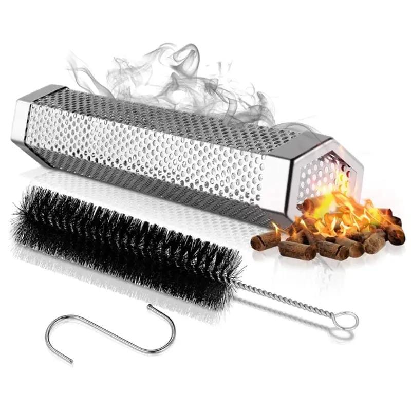 g8buynz g8buynz Premium Pellet Smoker Tube for All Grill Electric Gas Charcoal or Smokers Premium Pellet Smoker Tube for All Grill Electric Gas Charcoal or Smokers