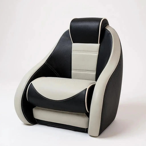 HELM SEAT BLACK/GRAY by Absolute Marine
