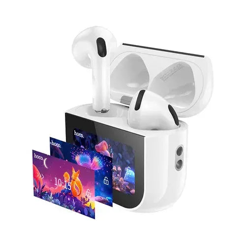 BroDeals Earphone TWS Earbud w/ LCD Touch Screen, 4 Hours TWS Earbud w/ LCD Touch Screen, 4 Hours