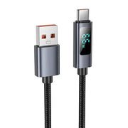 BroDeals USB Charging Cable Fast Charging Nylon Braided Cable with LED Fast Charging Nylon Braided Cable with LED