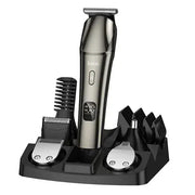 Electric Hair Clipper with IPX6 Waterproofing, LED Battery Display, 7500 RPM by BroDeals