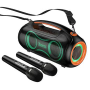 BroDeals Bluetooth Speaker 600W Bluetooth Party Speaker with 2 Wireless Microphones 600W Bluetooth Party Speaker with 2 Wireless Microphones