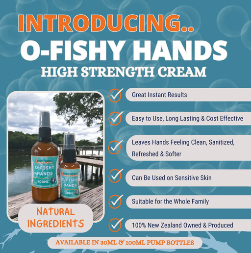 O-Fishy Hands Cream - Odour Neutraliser by NZ Diver