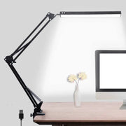 g8buynz g8buynz Swing Arm LED Desk Lamp with Clamp 3 Color Modes 10 Brightness Levels Black Swing Arm LED Desk Lamp with Clamp 3 Color Modes 10 Brightness Levels Black