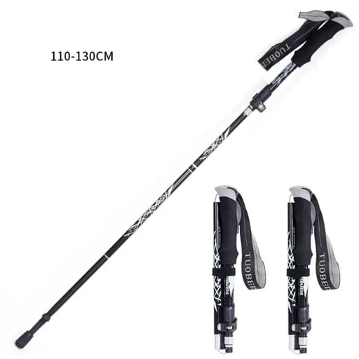 g8buynz g8buynz 2pcs Hiking Poles Trekking Poles Collapsible Aluminium Lightweight Black 2pcs Hiking Poles Trekking Poles Collapsible Aluminium Lightweight Black