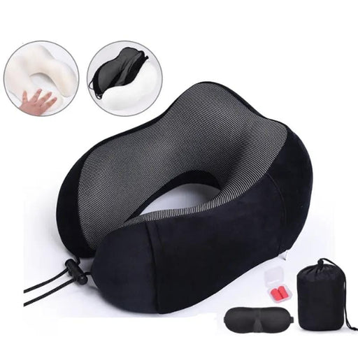 g8buynz g8buynz Memory Foam Neck Pillow, 360-Degree Head Support Comfortable Airplane Pillow B Memory Foam Neck Pillow, 360-Degree Head Support Comfortable Airplane Pillow B