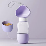 g8buynz g8buynz Pet Water Bottle Dispenser with Food Container Leak Proof Pet Drinking Bottle P Pet Water Bottle Dispenser with Food Container Leak Proof Pet Drinking Bottle P