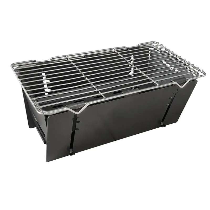 Ecotrek Portable Foldable Barbecue Grill – Lightweight BBQ for Camping & Picnics BST1041 by ECOTREK