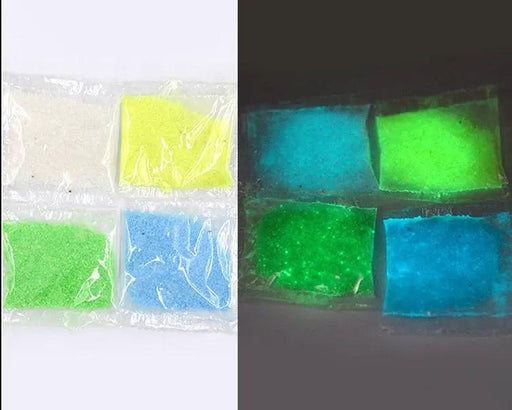 Glow in Dark Sand Art Resin Filler Photoluminescent Fluorescent by Resin Art NZ