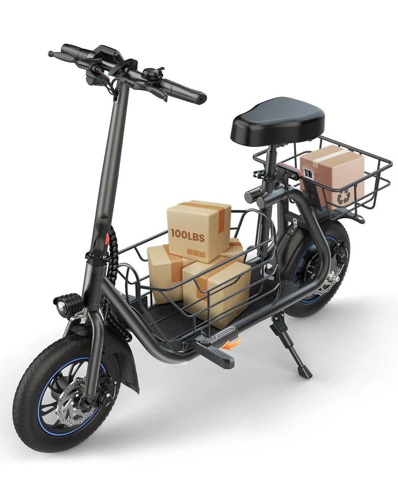 Kiwi eRide Kiwi eRide Electric Scooter with Seat GYROOR C1S Electric Scooter with Seat GYROOR C1S