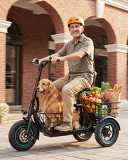 Kiwi eRide Kiwi eRide 3 Wheel Electric Scooter with Seat Gyroor C5 3 Wheel Electric Scooter with Seat Gyroor C5