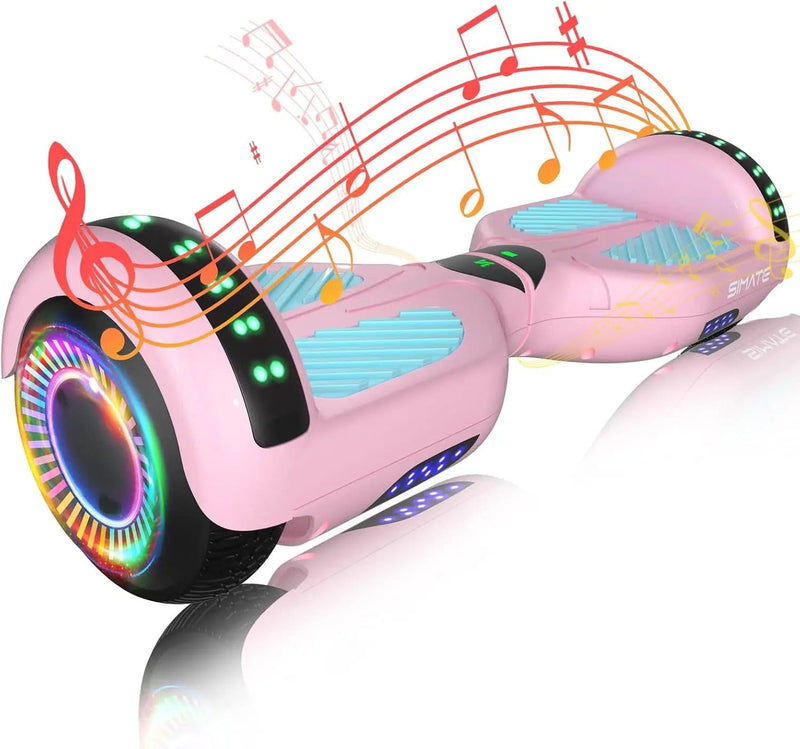 Kiwi eRide Kiwi Hoverboard Simate P6 Hoverboard Pink Simate P6 Hoverboard Pink