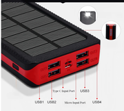 30000mAh Solar Power Bank by salelink.co.nz