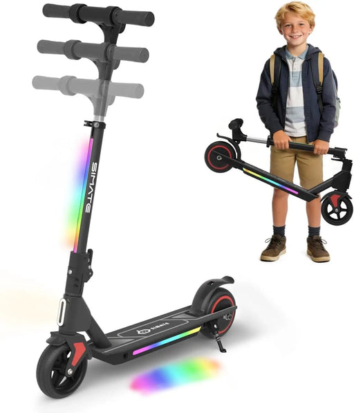 Kiwi eRide Kiwi eRide Ages 6-14 Simate S2 Pro Kids Electric Scooter Black Ages 6-14 Simate S2 Pro Kids Electric Scooter Black