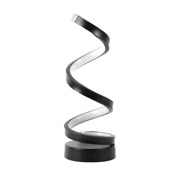 Spiral LED Table Lamp by salelink.co.nz