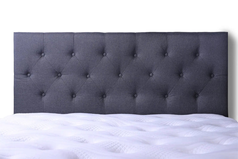 Fenland Headboard Grey Super King by sue-e furniture