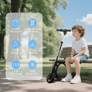 Kiwi eRide Kiwi eRide Ages 6-14 Simate S2 Pro Kids Electric Scooter Black Ages 6-14 Simate S2 Pro Kids Electric Scooter Black