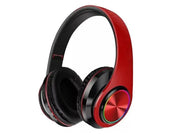 RED/B- Wireless Bluetooth Headset Headphones Foldable Stereo Earphones LED Super by dealonline.co.nz