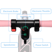 Kiwi eRide Kiwi eRide Ages 6-14 Simate S2 Pro Kids Electric Scooter Pink Ages 6-14 Simate S2 Pro Kids Electric Scooter Pink