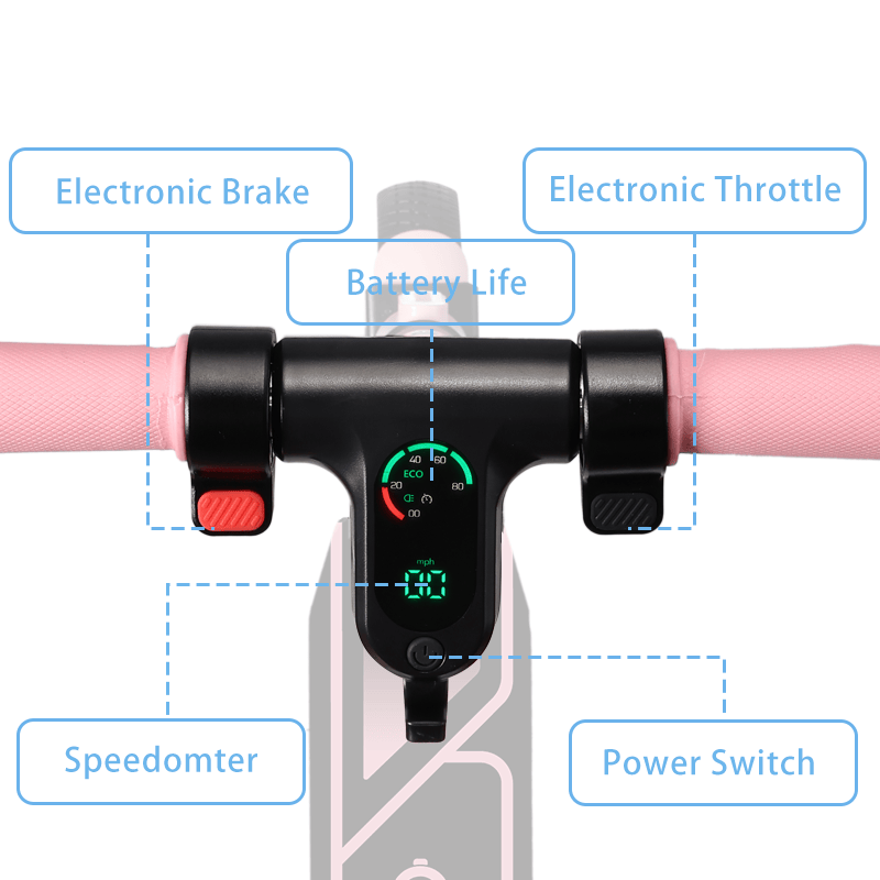 Kiwi eRide Kiwi eRide Ages 6-14 Simate S2 Pro Kids Electric Scooter Pink Ages 6-14 Simate S2 Pro Kids Electric Scooter Pink