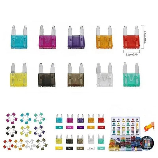 272PCS Auto Blade Car Fuse Assortment Kit by salelink.co.nz