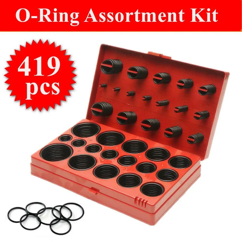 419pcs O-Ring Assortment Kit by salelink.co.nz