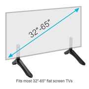 Universal TV Stand Base for 32- 65Inch TV by salelink.co.nz