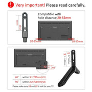 Universal TV Stand Base for 32- 65Inch TV by salelink.co.nz