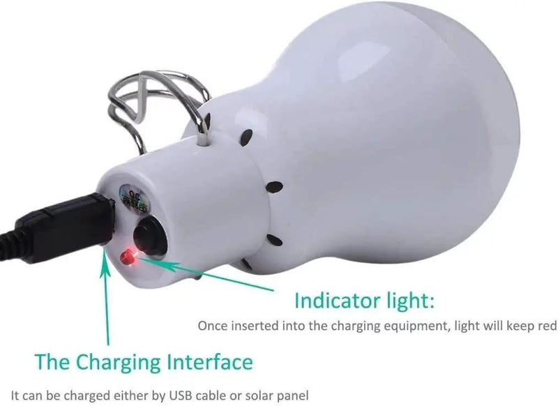Solar LED Light Bulb by salelink.co.nz