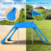 UPF50+ Beach Shade Tent 210*200*200CM by salelink.co.nz