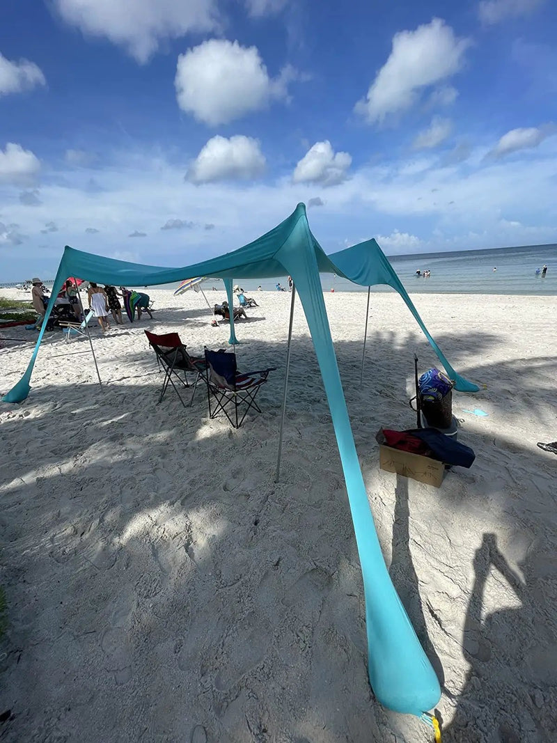 UPF50+ Beach Shade Tent 210*200*200CM by salelink.co.nz