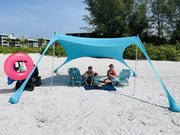 UPF50+ Beach Shade Tent 210*200*200CM by salelink.co.nz