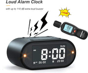 Super Loud Alarm Clock with Bed Shaker by salelink.co.nz